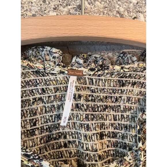 Free People Blouse Sz M - Picture 7 of 9